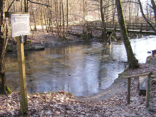 Die Tretstelle an der Ruhr war erreicht.